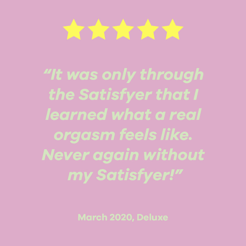 Satisfyer Deluxe Customer Review